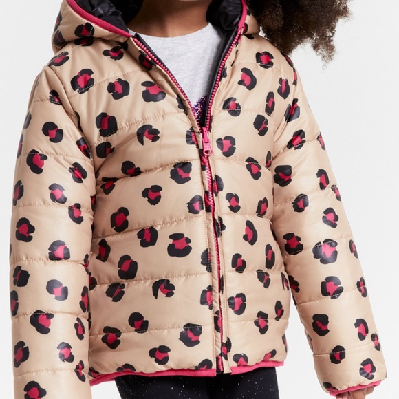 Epic Threads Girls Reversible Puffer Jacket